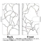 Softbank アクオス R5G 908SH 高画質仕上げ プリント手帳型ケース(通常型)【FD825 ボーダーライン02（稲永）】