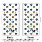 au エクスペリア XZ2 SOV37 高画質仕上げ プリント手帳型ケース(通常型)【OE819 10月オパール】