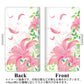 docomo ギャラクシーS20+ SC-52A 高画質仕上げ プリント手帳型ケース(通常型)【SC849 ユリ（ピンク）】