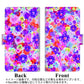 OPPO A77 高画質仕上げ プリント手帳型ケース(通常型)【SC868 リバティプリント フルールドパルファン（パープル）】