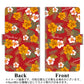 docomo HUAWEI（ファーウェイ） P30 Pro HW-02L 高画質仕上げ プリント手帳型ケース(通常型)【SC885 ハワイアンアロハレトロ（レッド）】