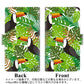 SIMフリー OPPO Reno3 A 高画質仕上げ プリント手帳型ケース(通常型)【SC894 ボタニカル トロピカルバード】