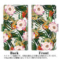 OPPO A55s 5G A102OP SoftBank 高画質仕上げ プリント手帳型ケース(通常型)【SC895 ボタニカル フォレスト】