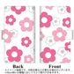 ZenFone（ゼンフォン）Max(M2) ZB633KL 高画質仕上げ プリント手帳型ケース(通常型)【SC924 デイジー ピンク】