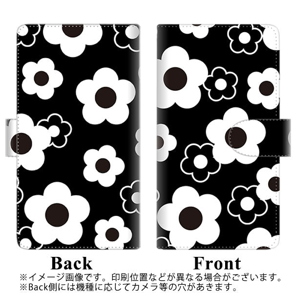 docomo ギャラクシーS7エッジ SC-02H 高画質仕上げ プリント手帳型ケース(通常型)【SC926 デイジー ホワイト】