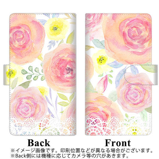 SoftBank アクオスゼロ6 高画質仕上げ プリント手帳型ケース(通常型)【SC945 ドゥ・パフューム３】