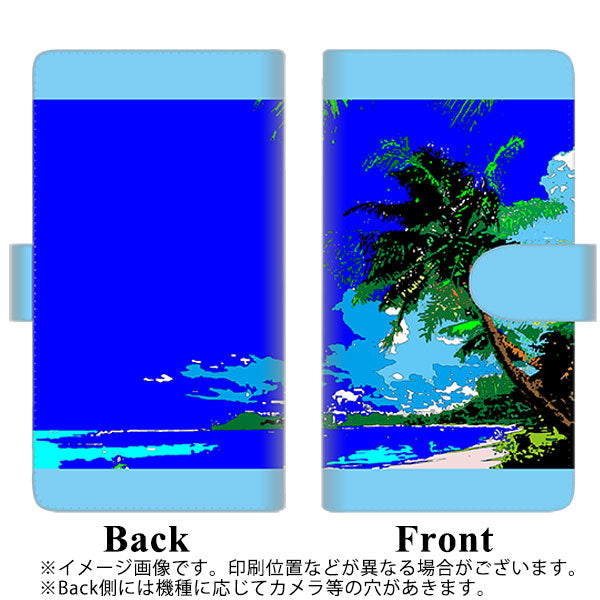 docomo エクスペリア1 III SO-51B 高画質仕上げ プリント手帳型ケース(通常型)【YC980 トロピカル01】