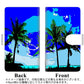 AQUOS wish A104SH Y!mobile 高画質仕上げ プリント手帳型ケース(通常型)【YC981 トロピカル02】