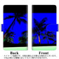AQUOS R7 SH-52C docomo 高画質仕上げ プリント手帳型ケース(通常型)【YC983 トロピカル04】