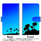 AQUOS R7 SH-52C docomo 高画質仕上げ プリント手帳型ケース(通常型)【YC986 トロピカル07】
