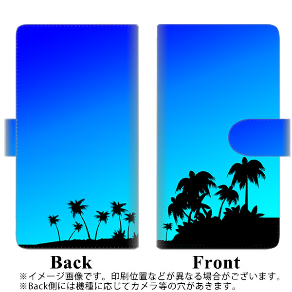 docomo ギャラクシー ノート10+ SC-01M 高画質仕上げ プリント手帳型ケース(通常型)【YC986 トロピカル07】