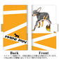 au アクオス R2 SHV42 高画質仕上げ プリント手帳型ケース(通常型)【YD912 ミニチュアピンシャー03】
