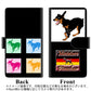 AQUOS R7 A202SH SoftBank 高画質仕上げ プリント手帳型ケース(通常型)【YD913 ミニチュアピンシャー04】