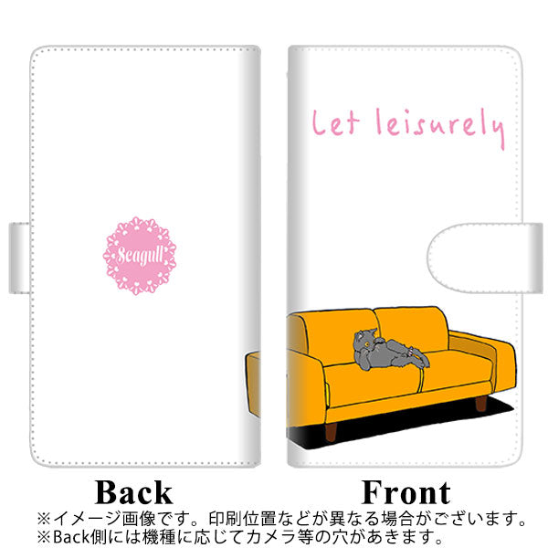 Y!mobile かんたんスマホ2 A001KC 高画質仕上げ プリント手帳型ケース(通常型)【YE875 らぶねこ06】