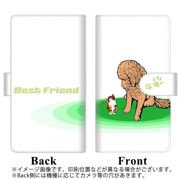 docomo ギャラクシー ノート10+ SC-01M 高画質仕上げ プリント手帳型ケース(通常型)【YE888 ベストフレンド09】