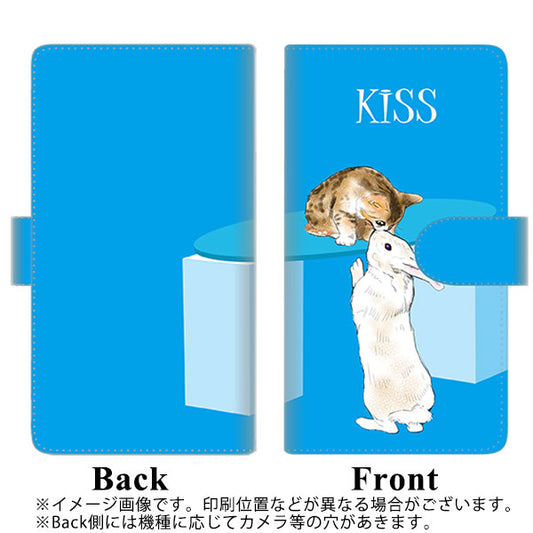 DIGNO SX2 KC-S302 高画質仕上げ プリント手帳型ケース(通常型)【YE912 キス02】