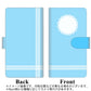 AQUOS R7 A202SH SoftBank 高画質仕上げ プリント手帳型ケース(通常型)【YE996 ガーリーブル】