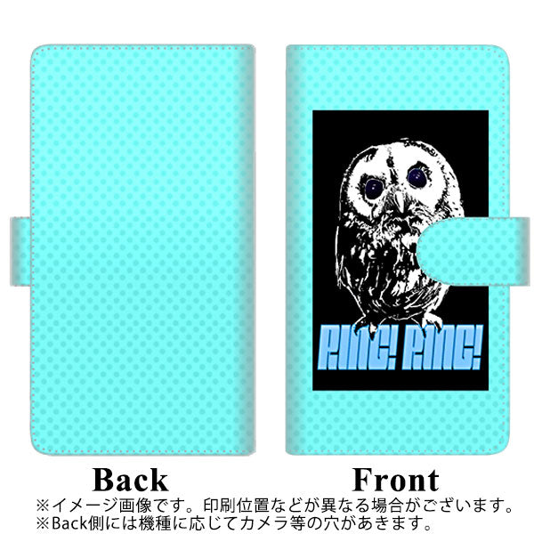 Redmi Note 11 高画質仕上げ プリント手帳型ケース(通常型)【YG807 アウル08】