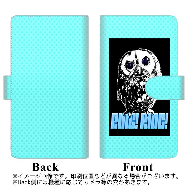 HUAWEI（ファーウェイ）P10 lite WAS-LX2J 高画質仕上げ プリント手帳型ケース(通常型)【YG807 アウル08】