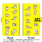 Galaxy A52 5G SC-53B 高画質仕上げ プリント手帳型ケース(通常型)【YG937 cat language】