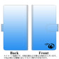 iPhone5/iPhone5s 高画質仕上げ プリント手帳型ケース(通常型)【YI863 イニシャル ネコ V】