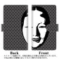 iPhone6 高画質仕上げ プリント手帳型ケース(通常型)【YI872 能面03】
