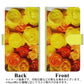 au ギャラクシー S10+ SCV42 高画質仕上げ プリント手帳型ケース(通常型)【YI880 フラワー１】