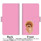 au ギャラクシーS20+ SCG02 高画質仕上げ プリント手帳型ケース(通常型)【YJ049 トイプードルレッド（ピンク）】