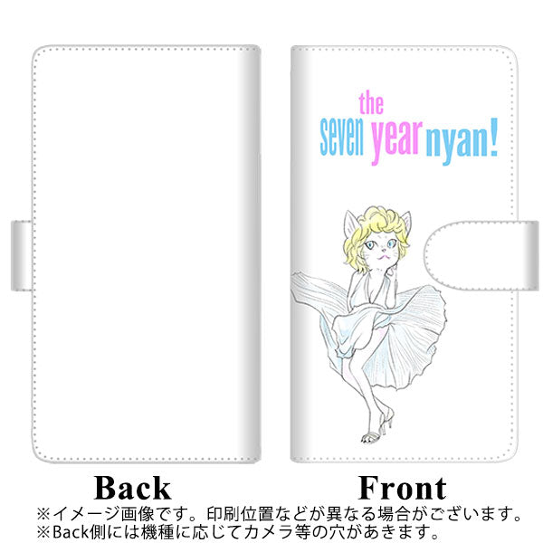 moto g32 高画質仕上げ プリント手帳型ケース(通常型)【YJ249 マリリンモンローにゃん】