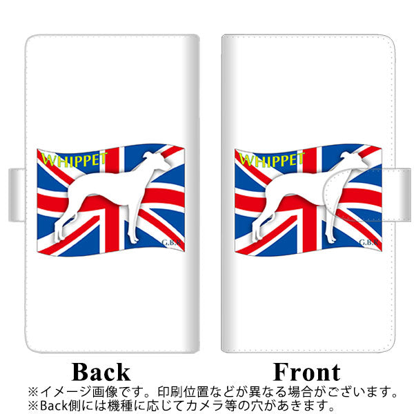 simフリー HUAWEI（ファーウェイ） P30 lite Marie-L22J 高画質仕上げ プリント手帳型ケース(通常型)【ZA857  ウィペット】