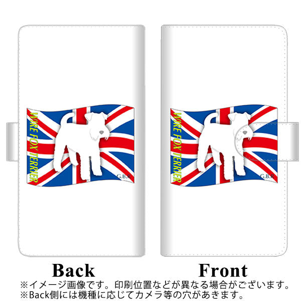 Y!mobile かんたんスマホ2 A001KC 高画質仕上げ プリント手帳型ケース(通常型)【ZA858  ワイアーフォックステリア】