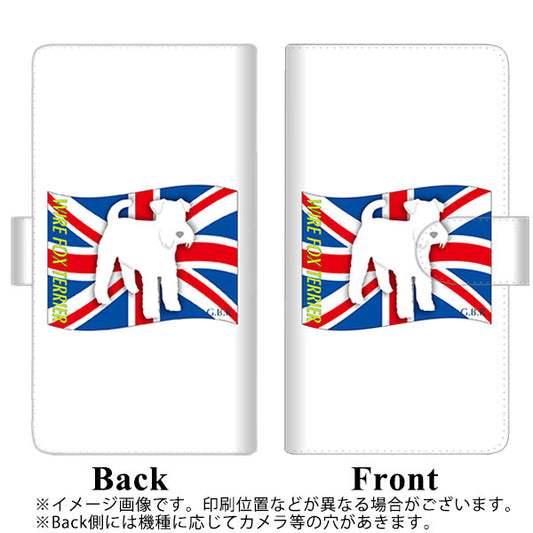 HUAWEI（ファーウェイ） P40 lite 5G CDY-NA9A 高画質仕上げ プリント手帳型ケース(通常型)【ZA858  ワイアーフォックステリア】