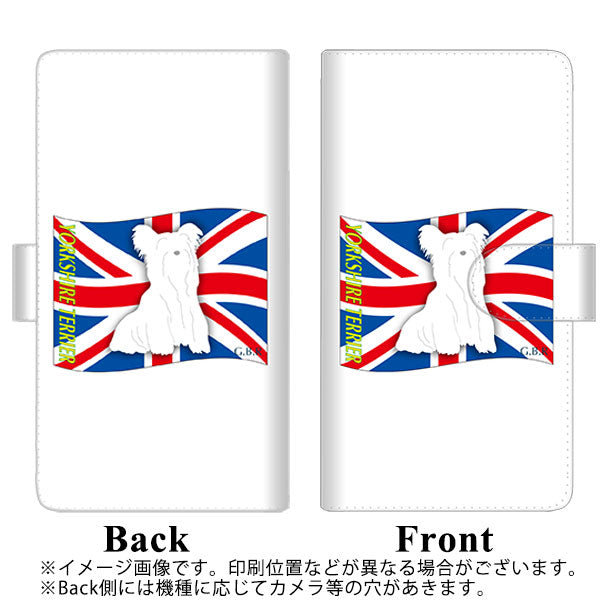 softbank arrows U 801FJ 高画質仕上げ プリント手帳型ケース(通常型)【ZA860  ヨークシャーテリア】
