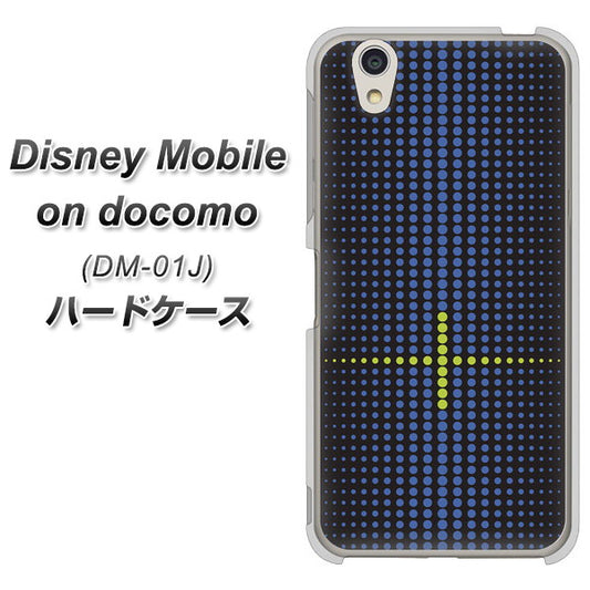 docomo ディズニーモバイル DM-01J 高画質仕上げ 背面印刷 ハードケース【IB907  グラデーションドット】
