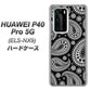 HUAWEI（ファーウェイ） P40 Pro 5G ELS-NX9 高画質仕上げ 背面印刷 ハードケース【421 ベイズリー】