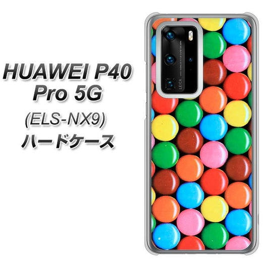 HUAWEI（ファーウェイ） P40 Pro 5G ELS-NX9 高画質仕上げ 背面印刷 ハードケース【448 マーブルチョコ】