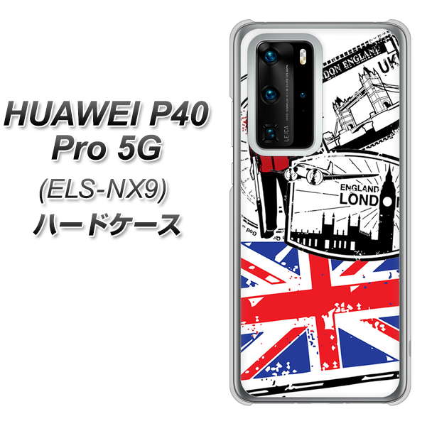 HUAWEI（ファーウェイ） P40 Pro 5G ELS-NX9 高画質仕上げ 背面印刷 ハードケース【574 ＬＯＮＤＯＮ】