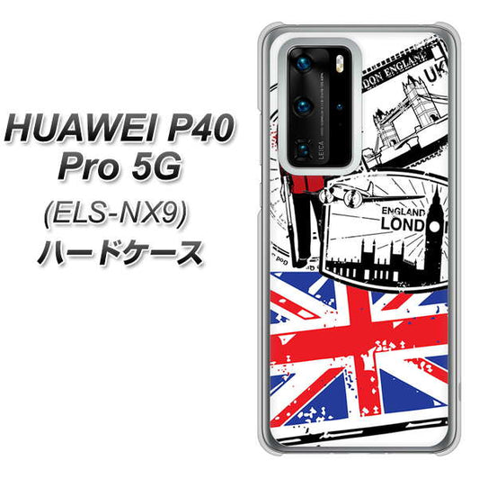 HUAWEI（ファーウェイ） P40 Pro 5G ELS-NX9 高画質仕上げ 背面印刷 ハードケース【574 ＬＯＮＤＯＮ】