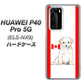 HUAWEI（ファーウェイ） P40 Pro 5G ELS-NX9 高画質仕上げ 背面印刷 ハードケース【YD824 ラブラドールレトリバー05】