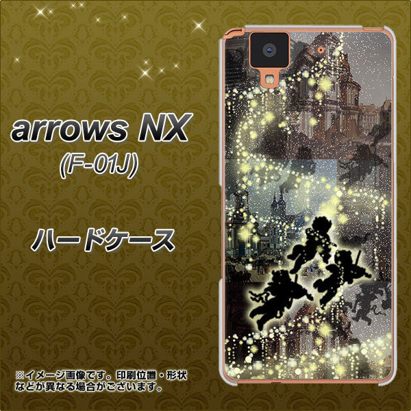 docomo アローズ NX F-01J 高画質仕上げ 背面印刷 ハードケース【253 天使の音楽隊】