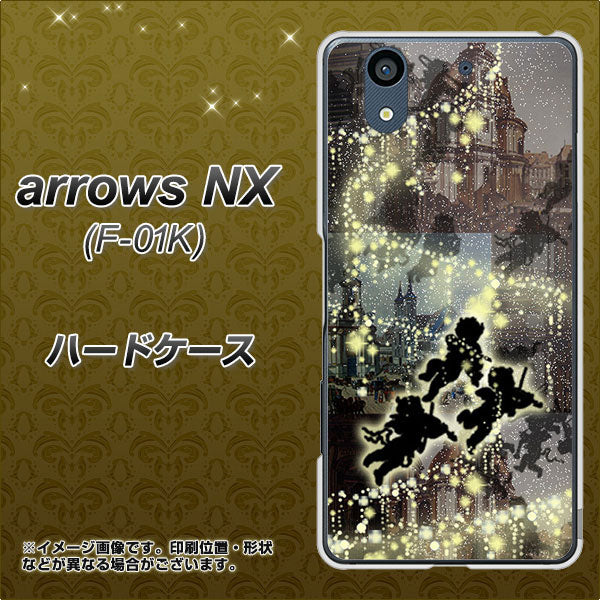docomo アローズ NX F-01K 高画質仕上げ 背面印刷 ハードケース【253 天使の音楽隊】