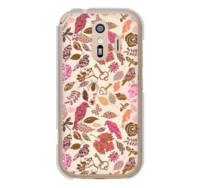 らくらくスマートフォン me F-01L docomo 高画質仕上げ 背面印刷 ハードケース マルチスタイル