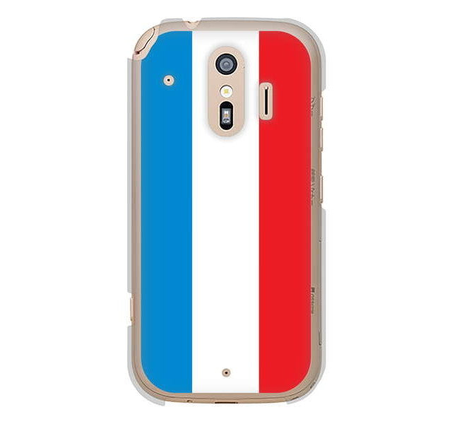 らくらくスマートフォン me F-01L docomo 高画質仕上げ 背面印刷 ハードケース 国旗