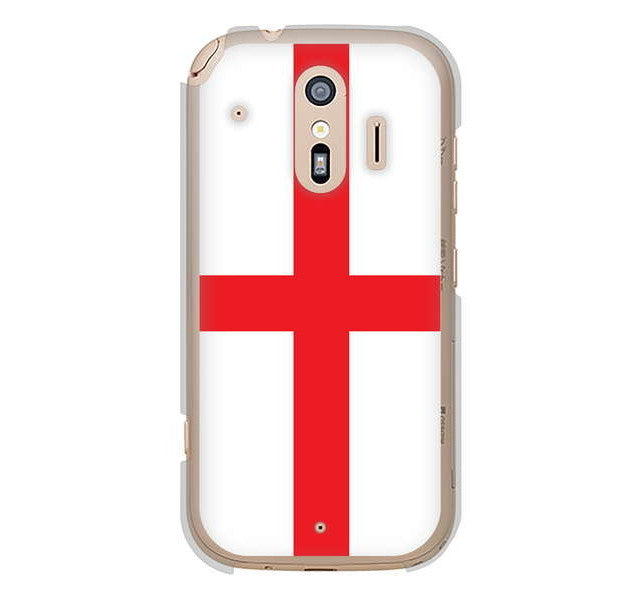 らくらくスマートフォン me F-01L docomo 高画質仕上げ 背面印刷 ハードケース 国旗