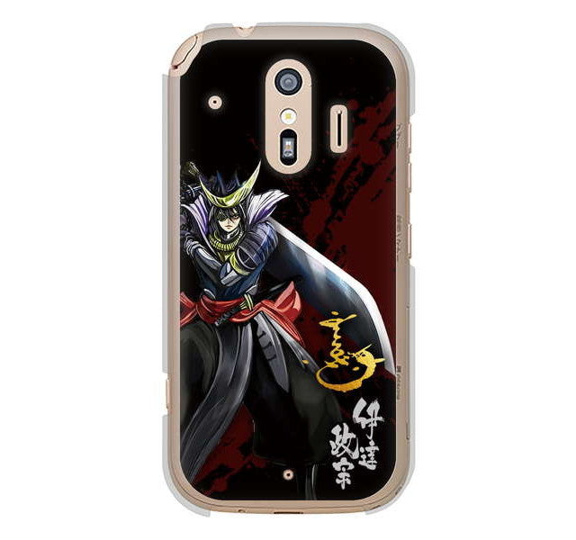 らくらくスマートフォン me F-01L docomo 高画質仕上げ 背面印刷 ハードケース 家紋