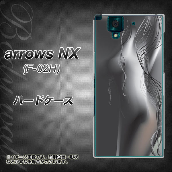 docomo アローズNX F-02H 高画質仕上げ 背面印刷 ハードケース【566 ボディウォール】