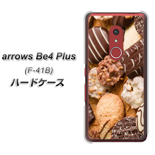 アローズBe4 Plus F-41B 高画質仕上げ 背面印刷 ハードケース【442 クッキー mix】