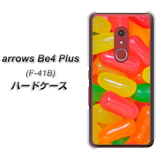 アローズBe4 Plus F-41B 高画質仕上げ 背面印刷 ハードケース【449 ジェリービーンズ】