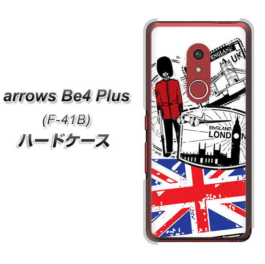 アローズBe4 Plus F-41B 高画質仕上げ 背面印刷 ハードケース【574 ＬＯＮＤＯＮ】