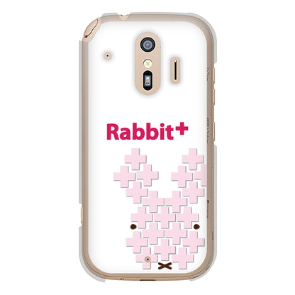 らくらくスマートフォン F-42A docomo 高画質仕上げ 背面印刷 ハードケース animal+